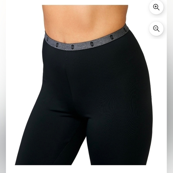 Free Country 2-PACK Women Microtech Heat Base Layer Pants Bottom Black - Picture 3 of 9